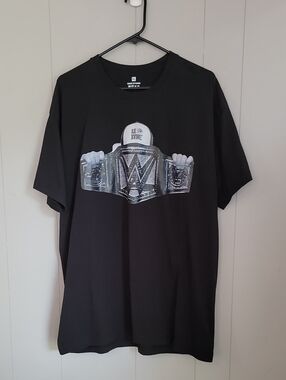 Jhon Cena WWE Men's Shirt XL Black Short Sleeve